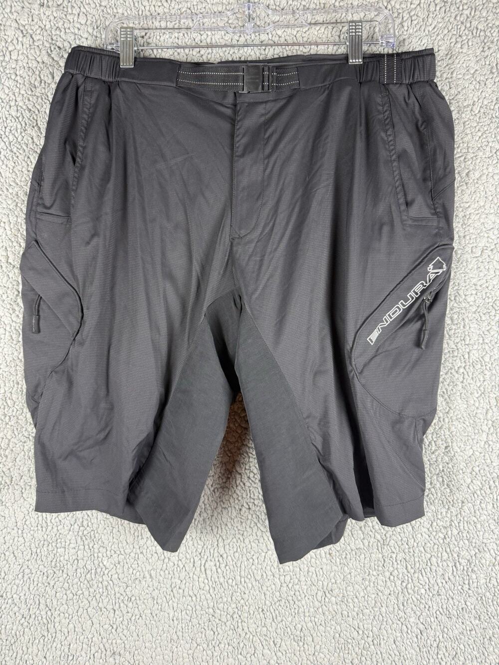 Endura Hummvee Lite Shorts Mens XXL Black Mountain Bike Cycling w/Liner